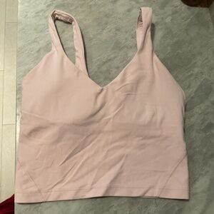 Alo light pink tank